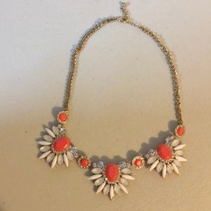 Gold/Coral necklace